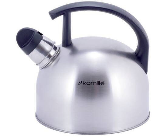 Чайник 1.5л зі свистком Kamille (1080), зображення 3