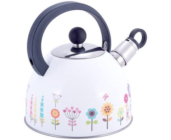 Чайник 1.8л зі свистком Kamille (1079), зображення 4