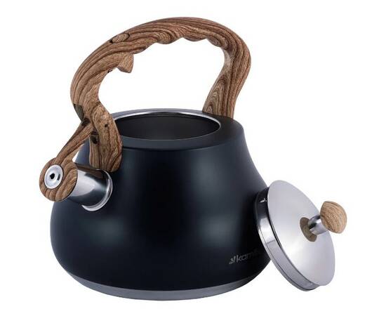 Чайник 2,7л зі свистком Kamille (1092), зображення 4