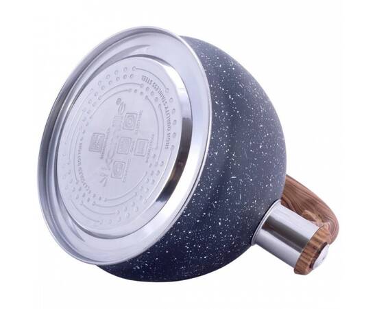 Чайник 2л зі свистком Kamille (1071), зображення 4