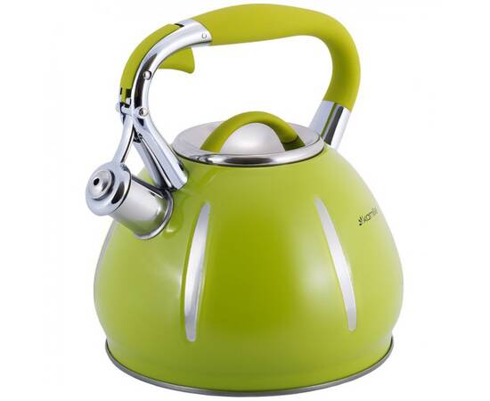 Чайник 3л со свистком Kamille (0691A), изображение 2