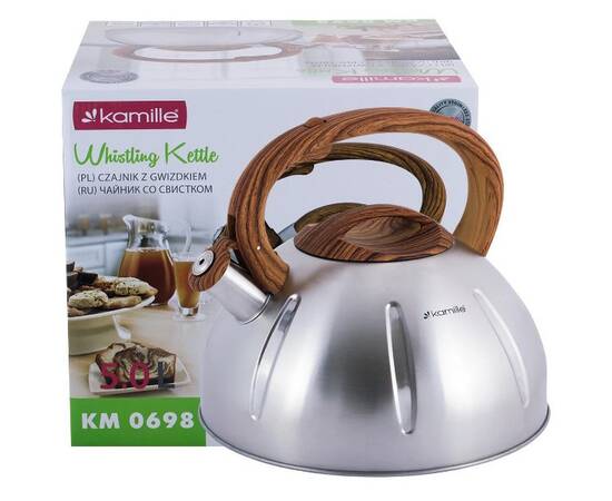 Чайник 5л со свистком Kamille (698), изображение 7