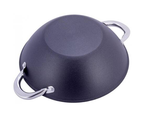 Казан чавунний Wok 3,6 L Kamille (4806MR), Об’єм казана: 3,6 л, Наявність кришки: зі скляною кришкою, зображення 5