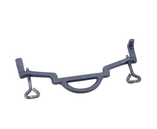 Казан чавунний емальований на ніжках 4л. Kamille (4800M), Об’єм казана: 4 л, Наявність кришки: з чавунною кришкою, зображення 4