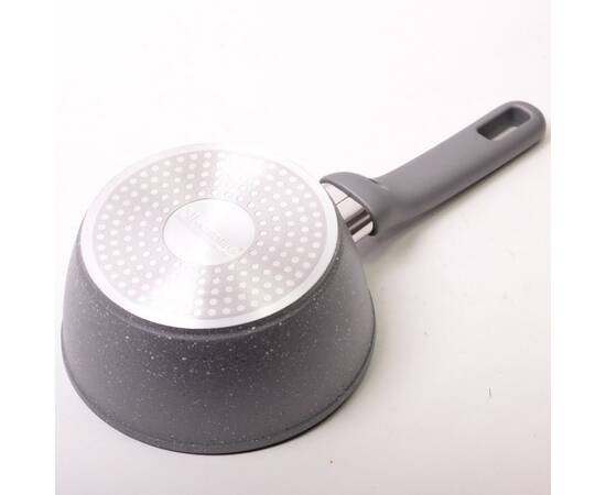 Ківш 1.2л із гранітним покриттям Kamille (4282GR), Тип: ківш, Об'єм: 1,2 л, Колір: сірий, зображення 2