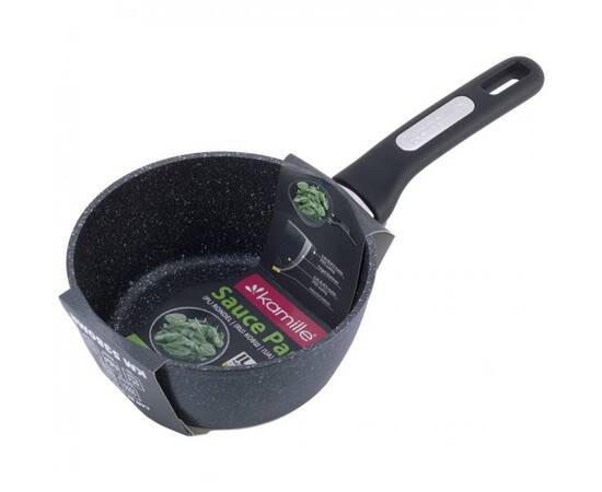 Ківш 1,8л. Kamille (5380MR), Тип: ківш, Об'єм: 1,8 л, Колір: чорний, зображення 4