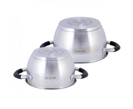 Набор кастрюль 4 предмета (1.8л, 2.5л) Kamille (5753), изображение 2