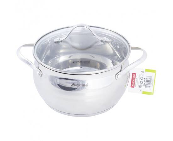 Набор кастрюль 4 предмета (16x10cm, 20x11,5cm) Kamille (5910), изображение 3