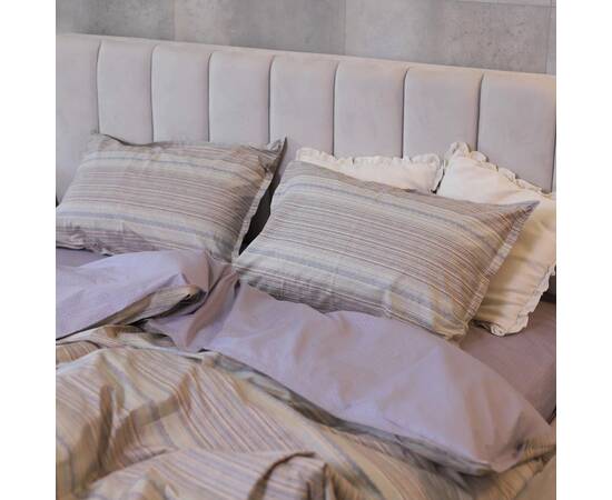 Постельное белье 110 сатин люкс 2шт(143х210) Вилюта, Размер: семейный 2шт(145x210), Основной цвет: сиреневый, изображение 2