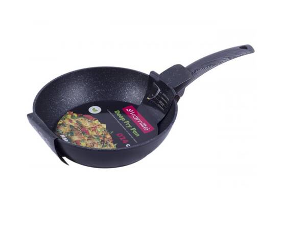 Сотейник О24 см Kamille (4134), Цвет: черный, Тип: сотейник, Форма: круглая, Диаметр (см): 24, изображение 3