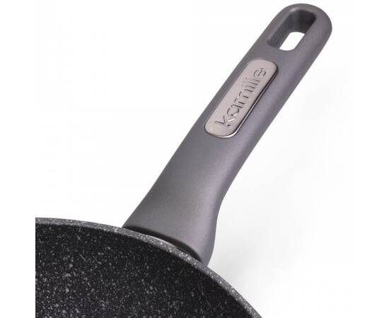 Сотейник O26, 5x8 см Kamille (4293GR), Колір: сірий, Тип: сотейник, Форма: кругла, Діаметр (см): 26, зображення 2