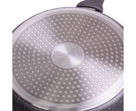 Сотейник O26, 5x8 см Kamille (4293GR), Колір: сірий, Тип: сотейник, Форма: кругла, Діаметр (см): 26, зображення 4