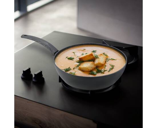 Сотейник О26см Kamille (4135), Колір: чорний, Тип: сотейник, Форма: кругла, Діаметр (см): 26, зображення 4