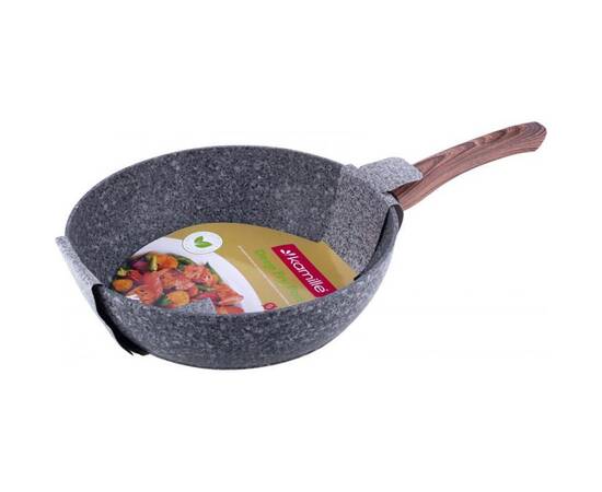 Сотейник О28 см Kamille (4167), Цвет: серый, Тип: сотейник, Форма: круглая, Диаметр (см): 28, изображение 4