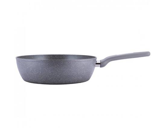 Сотейник O28x8,5 см с гранитным покрытием Kamille (4295GR), Цвет: серый, Тип: сотейник, Форма: круглая, Диаметр (см): 28, изображение 2
