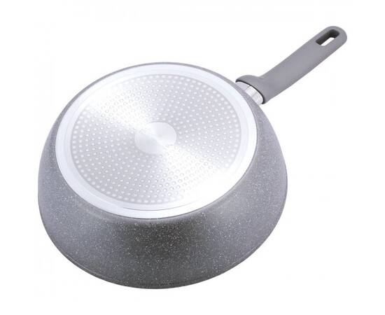 Сотейник O28x8,5 см с гранитным покрытием Kamille (4295GR), Цвет: серый, Тип: сотейник, Форма: круглая, Диаметр (см): 28, изображение 3