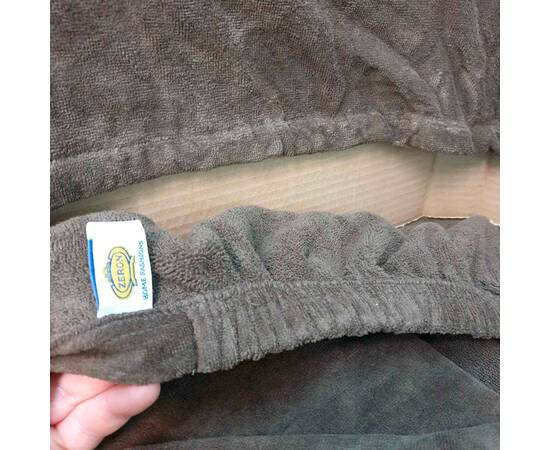 Мужской набор для сауны махра/велюр 75x150/50x90 Kafve Zeron (18605), изображение 3