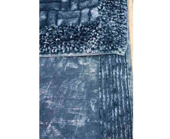 Набор ковриков VINTAGE MOSSO COTTON 50х60 и 60х100 черно-серый Zeron (18424), Цвет: антрацитовый, Размер: 60x100, изображение 2