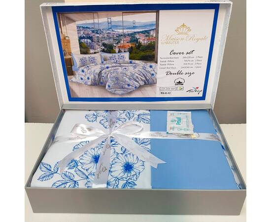 Постільна білизна 3D PRINT ранфорс 200x220 EN-85-V2 Maison Royal (18586), зображення 2
