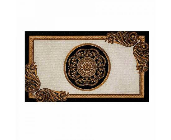 Серветка гобеленова Baroque 30х50 Прованс (025405), Тип: серветки, Основний колір: золотий, Форма скатертини: прямокутна, Розмір: 30x50, зображення 3