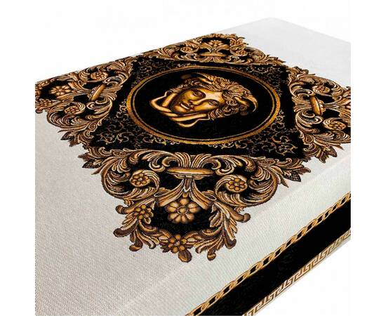 Скатертина гобеленова 135х240 Arte di lusso Прованс (025452), Тип: скатертини, Основний колір: золотий, Форма скатертини: прямокутна, Розмір: 135x240, зображення 2