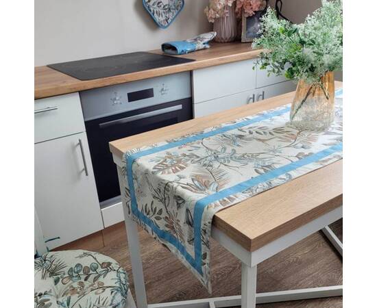 Доріжка 40х140 Міра Прованс (026645), Тип: доріжки (раннери), Основний колір: сірий, Форма скатертини: прямокутна, Розмір: 40x140, зображення 3