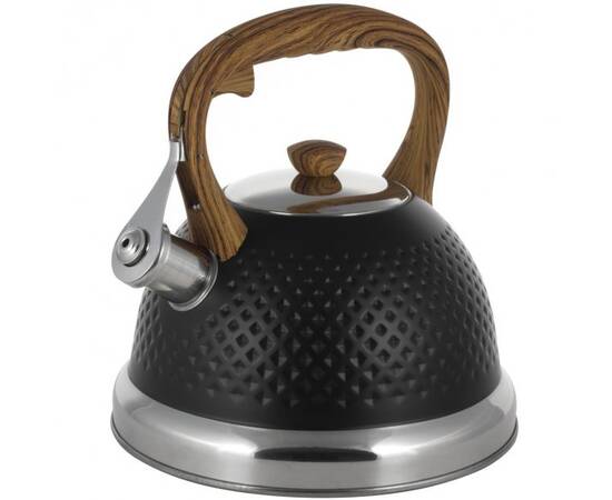 Чайник 2,7л зі свистком Kamille (1098), зображення 2