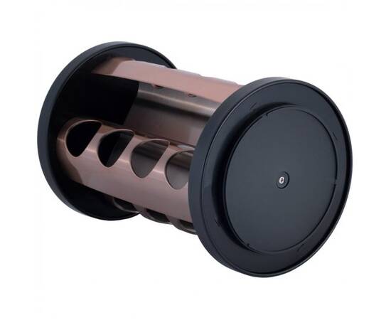 Набір ємностей для спецій на круглій підставці 16шт Kamille (7041), зображення 2