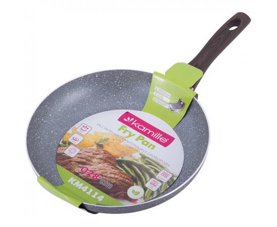 Сковорода 28 см Kamille (4114), Цвет: серый, Тип: сковорода, Форма: круглая, Диаметр (см): 28, изображение 3