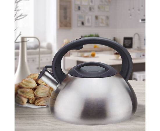 Чайник 3 л чорна ручка Maestro (MR1306), зображення 3