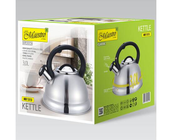 Чайник Maestro 3,0 л (MR1313), изображение 4