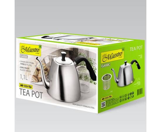 Чайник-заварник Maestro 1,1 л (MR-1333-tea), изображение 4