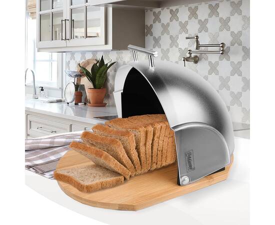 Хлебница Maestro (черная) (MR-1678-BLACK), изображение 4