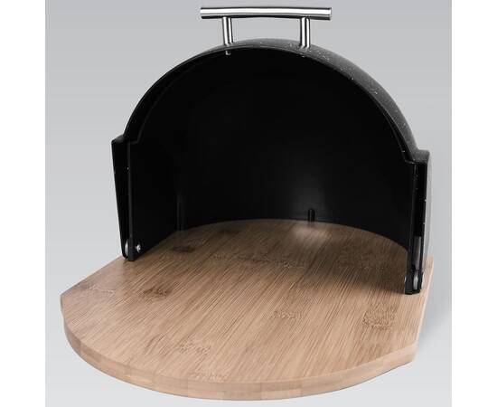 Хлібниця Maestro (Granite чорна) (MR-1678G-BLACK), зображення 2