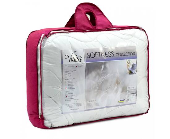 Одеяло искусственный лебяжий пух SOFT 200x220 Вилюта, Сезонность: зимнее, Размер: 200x220, изображение 3