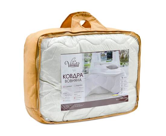 Ковдра вовняна Comfort 200x220 Вілюта, Сезонність: зимова, Розмір: 200x220, зображення 3