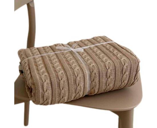 Плед 140х180 Exclusive Nature бежевый Прованс (026673), Цвет: бежевый, Размер: 140x180, изображение 2