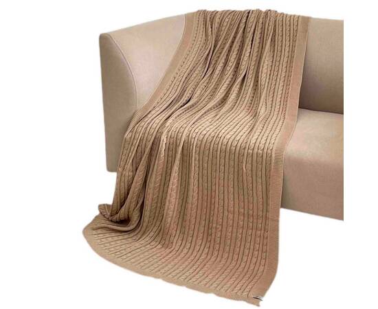 Плед 140х180 Exclusive Nature бежевый Прованс (026673), Цвет: бежевый, Размер: 140x180, изображение 3