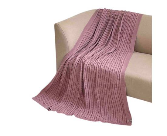 Плед 140х180 Exclusive Nature темно-розовый Прованс (026677), Цвет: розовый, Размер: 140x180, изображение 3