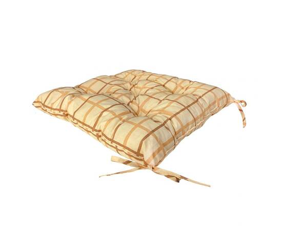 Подушка на стілець 40х40 Super Бежева Прованс (025190), Колір: бежевий, Розмір: 40x40, зображення 3