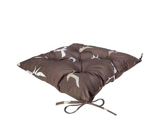 Подушка на стілець 40х40 Super Коричнева Прованс (025191), Колір: коричневий, Розмір: 40x40, зображення 3