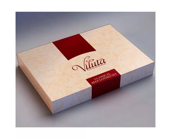 Постельное белье 616 сатин твилл 2шт(143х210) Вилюта, Размер: семейный 2шт(145x210), Основной цвет: серый, изображение 2