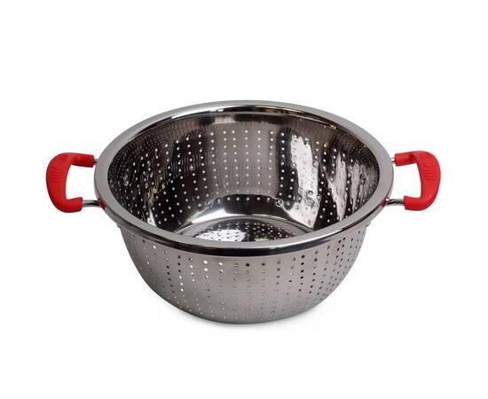 Дуршлаг О26см с двумя силиконовыми ручками Kamille (4359), изображение 4
