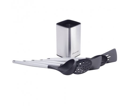 Набор кухонных принадлежностей 6предметов с подставкой Kamille (5238), изображение 3