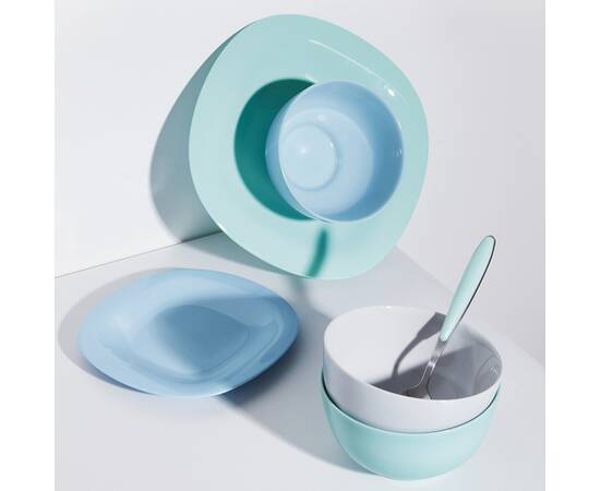 Салатник Luminarc DIWALI LIGHT BLUE 120 мм (P9203), зображення 3