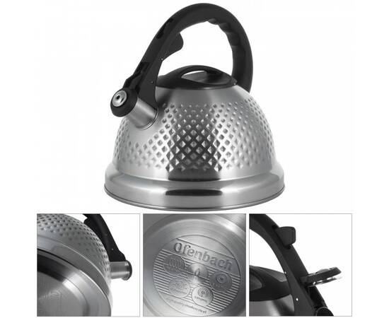 Чайник 2,7л со свистком Ofenbach (100306), изображение 2