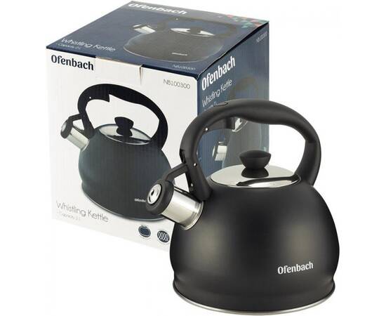 Чайник 2л зі свистком Ofenbach (100300), зображення 5