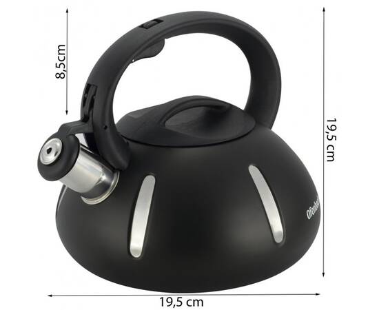 Чайник 2,5 л зі свистком Ofenbach (100303), зображення 4