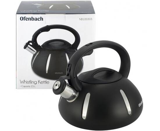 Чайник 2,5 л зі свистком Ofenbach (100303), зображення 5