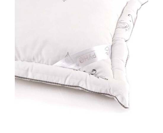 Подушка 50х70 с искуственным лебяжим пухом Silver Swan Руно (310.52_Silver Swan), Цвет: белый, Размер: 50x70, изображение 2